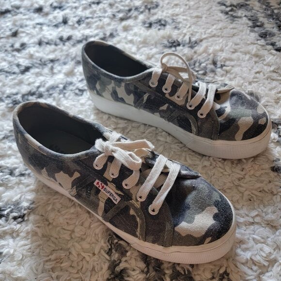 Camo platform sneakers - SUPERGA - Picture 2 of 7